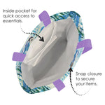 Load image into Gallery viewer, Fine Art Canvas Tote, "Nymphéas" by Claude Monet