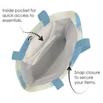 Load image into Gallery viewer, Fine Art Canvas Tote, "The Poppy Field near Argenteuil" by Claude Monet