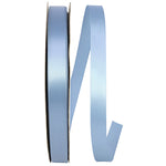 Load image into Gallery viewer, Double Face Satin Ribbon -- French Blue Color --- Various Sizes
