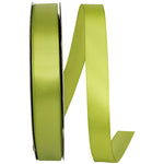 Load image into Gallery viewer, Double Face Satin Ribbon -- Green Grass Color --- Various Sizes