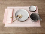 Load image into Gallery viewer, Hemstitched Table Linens (Light Pink Color)