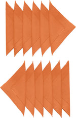 Load image into Gallery viewer, Hemstitched Table Linens (Pumpkin Color)