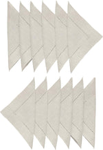 Load image into Gallery viewer, Hemstitched Table Linens (Light Natural Color)