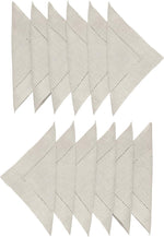 Load image into Gallery viewer, Hemstitched Table Linens (Light Natural Color)