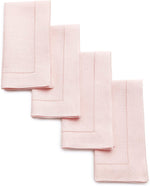 Load image into Gallery viewer, Hemstitched Table Linens (Light Pink Color)