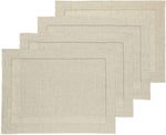 Load image into Gallery viewer, Hemstitched Table Linens (Natural Color)