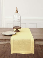 Load image into Gallery viewer, Hemstitched Table Linens (Yellow Color)