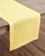 Load image into Gallery viewer, Hemstitched Table Linens (Yellow Color)