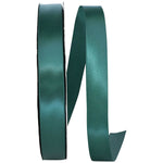 Load image into Gallery viewer, Double Face Satin Ribbon -- Hunter Color --- Various Sizes