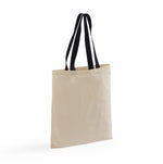 Load image into Gallery viewer, Light Weight Cotton Impress Totes with Contrast-Color Handles, Various Colors