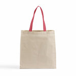 Load image into Gallery viewer, Light Weight Cotton Impress Totes with Contrast-Color Handles, Various Colors