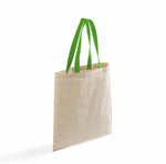 Load image into Gallery viewer, Light Weight Cotton Impress Totes with Contrast-Color Handles, Various Colors