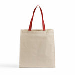 Load image into Gallery viewer, Light Weight Cotton Impress Totes with Contrast-Color Handles, Various Colors