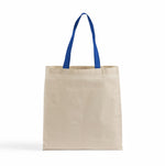 Load image into Gallery viewer, Light Weight Cotton Impress Totes with Contrast-Color Handles, Various Colors