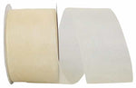 Load image into Gallery viewer, Chiffon Mono Sheer Ribbon -- Ivory Color --- Various Sizes