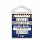 Load image into Gallery viewer, Universal Home Sewing Machine Needles — 6 Pack — Various Sizes by KLASSÉ®