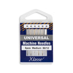 Load image into Gallery viewer, Universal Home Sewing Machine Needles — 6 Pack — Various Sizes by KLASSÉ®