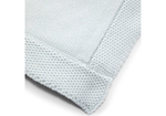 Load image into Gallery viewer, Knit Baby Blanket (with border) - 100% Cotton - 30 x 40 in, Blue Color