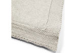Load image into Gallery viewer, Knit Baby Blanket (with border) - 100% Cotton - 30 x 40 in, Grey Color
