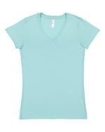 Load image into Gallery viewer, Ladies (Junior) Fitted -- (V-Neck) T-Shirt -- 100% Cotton -- Chill Color