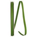 Load image into Gallery viewer, Grosgrain Texture Ribbon -- Leaf Green Color --- Various Sizes