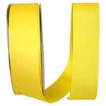 Load image into Gallery viewer, Grosgrain Texture Ribbon -- Lemon Color --- Various Sizes