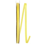Load image into Gallery viewer, Double Face Satin Ribbon -- Lemon Color --- Various Sizes