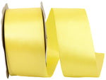Load image into Gallery viewer, Double Face Satin Ribbon -- Lemon Color --- Various Sizes