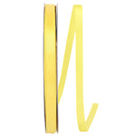 Load image into Gallery viewer, Double Face Satin Ribbon -- Lemon Color --- Various Sizes