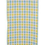 Load image into Gallery viewer, Easter Ribbons -- Seersucker Check Summer Wired Edge Ribbon -- Various Sizes --- Light Blue Color