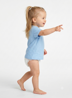 Load image into Gallery viewer, Baby Fine Jersey T-shirt - 100% Cotton - Light Blue