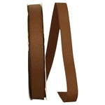 Load image into Gallery viewer, Grosgrain Texture Ribbon -- Light Brown Color --- Various Sizes