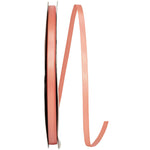 Load image into Gallery viewer, Double Face Satin Ribbon -- Light Coral Color --- Various Sizes