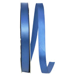 Load image into Gallery viewer, Double Face Satin Ribbon -- Light Navy Color --- Various Sizes