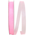 Load image into Gallery viewer, Chiffon Mono Sheer Ribbon -- Light Pink Color --- Various Sizes