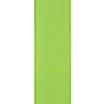 Load image into Gallery viewer, Florist Basics -- Dupioni Supreme Wired Edge Ribbon -- Lime Color - Various Sizes