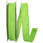 Load image into Gallery viewer, Florist Basics -- Dupioni Supreme Wired Edge Ribbon -- Lime Color - Various Sizes