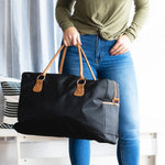 Load image into Gallery viewer, Travel Bag - Black Nylon