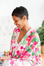 Load image into Gallery viewer, Women's Top --- Hot Pink / Orange / Green