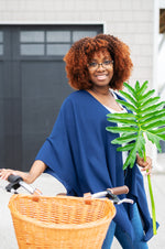 Load image into Gallery viewer, Women's Top --- Navy Color