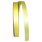 Load image into Gallery viewer, Florist Basics -- Acetate / Satin Supreme Cooler Ribbon -- Maize Color --- Various Sizes