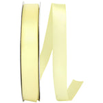 Load image into Gallery viewer, Double Face Satin Ribbon -- Maize Color --- Various Sizes