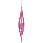 Load image into Gallery viewer, 13" -- Rain Drop Mercury Finish Christmas Ornaments — Various Colors — 2 Pack by Vickerman®