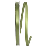 Load image into Gallery viewer, Double Face Satin Ribbon -- Moss Color --- Various Sizes