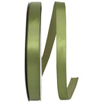 Load image into Gallery viewer, Double Face Satin Ribbon -- Moss Color --- Various Sizes