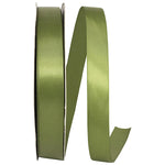 Load image into Gallery viewer, Double Face Satin Ribbon -- Moss Color --- Various Sizes