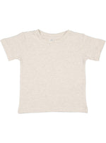 Load image into Gallery viewer, Baby Fine Jersey T-shirt - 100% Cotton - Natural Heather