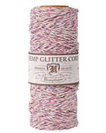 Load image into Gallery viewer, #20 -- (1 mm) -- Metallic & Glitter Hemp Cord Spools -- Various Colors by Hemptique®