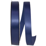 Load image into Gallery viewer, Double Face Satin Ribbon -- Navy Color --- Various Sizes