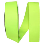 Load image into Gallery viewer, Grosgrain Texture Ribbon -- Neon Yellow Color --- Various Sizes